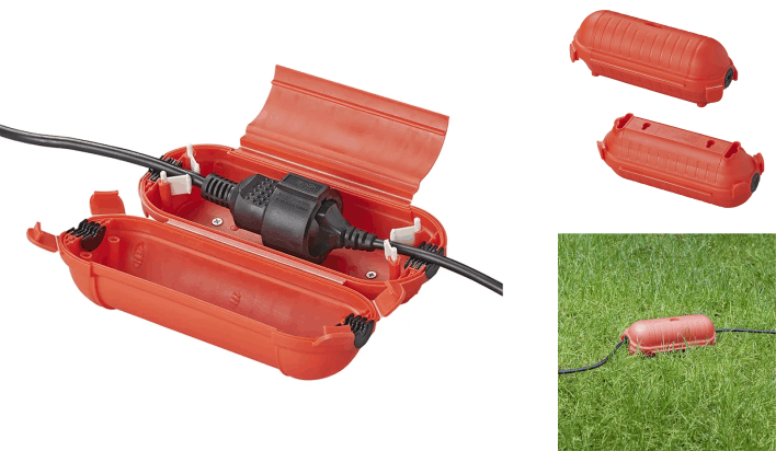 Sicherheitsbox f�r Schuko Stecker