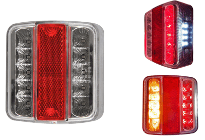 R�cklicht f�r Anh�nger LED