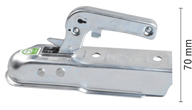 Zugkugelkupplung eckig 70 mm Zugkugelkupplung eckig 70 mm