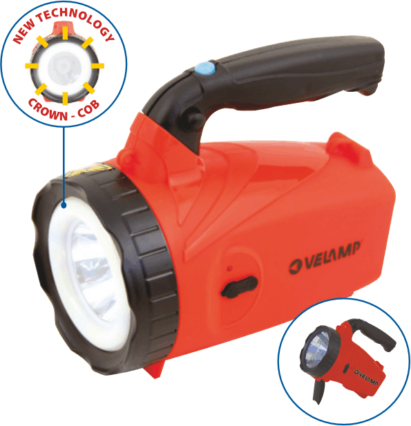 Akku-LED-Handstrahler Hornet 2 5 Watt