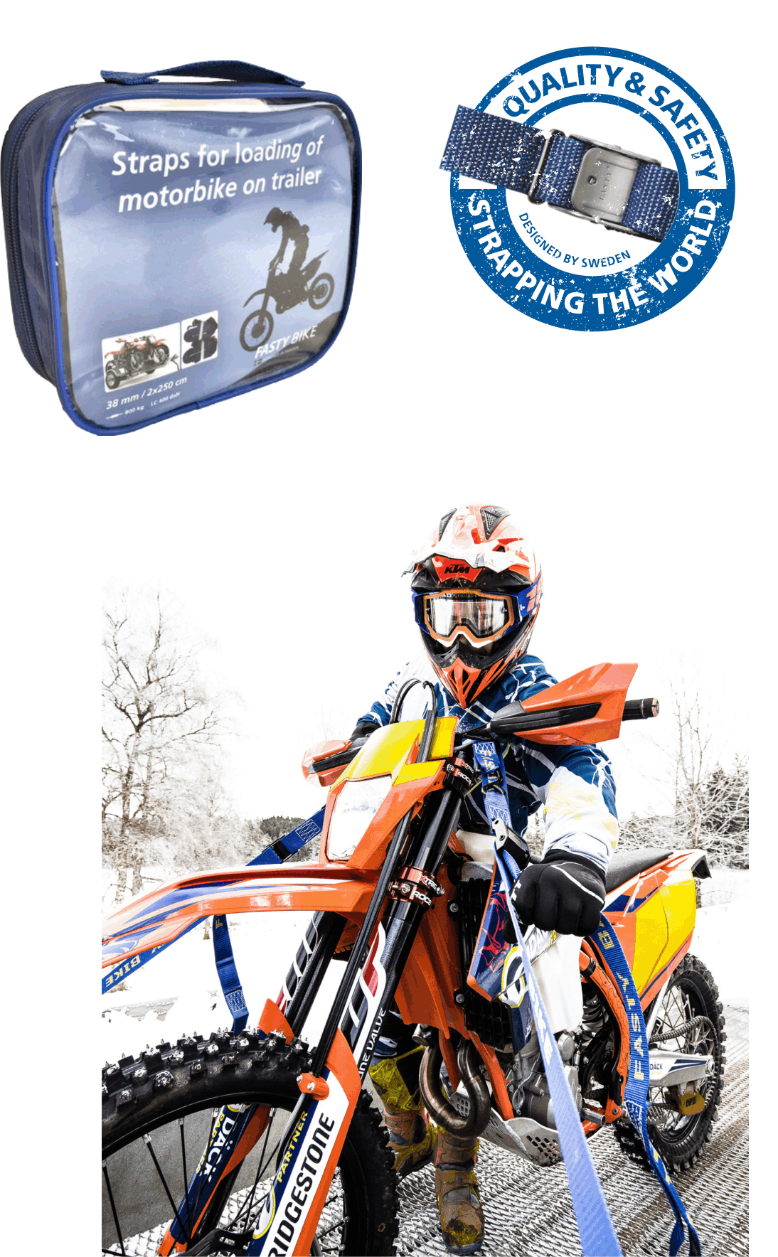 Fasty Bike Ladungssicherung f�r Motorrad