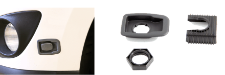 Calix Montagesatz für Festeinbau mit Blende Calix Montagesatz für Festeinbau mit Blende