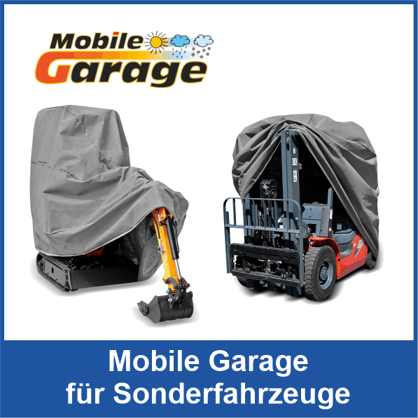Mobile Garage Vollgarage f�r Sonderfahrzeuge