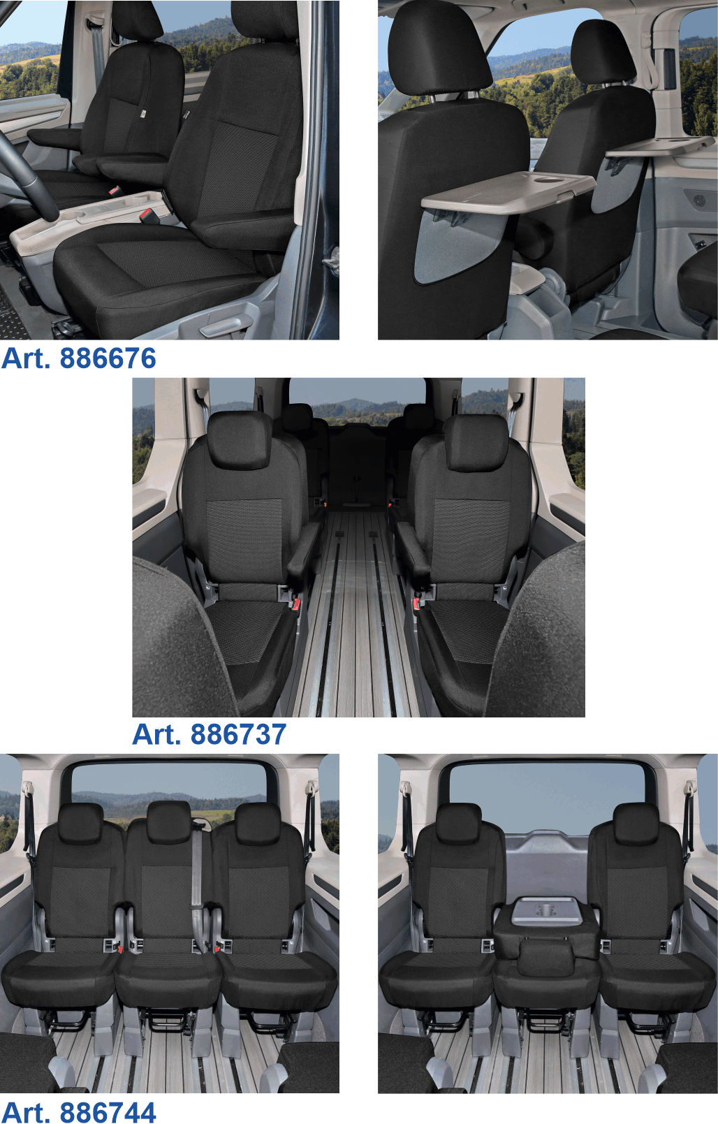 Passform Sitzbez�ge VW T7 Multivan