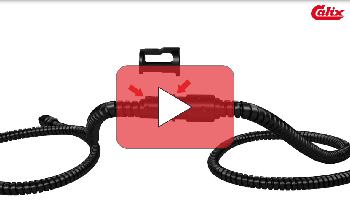 Anwendungsanimation Verwendung Calix Sicherungsclip Anwendungsanimation Verwendung Calix Sicherungsclip