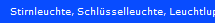 Stirnleuchte, Schl�sselleuchte, Leuchtlupe